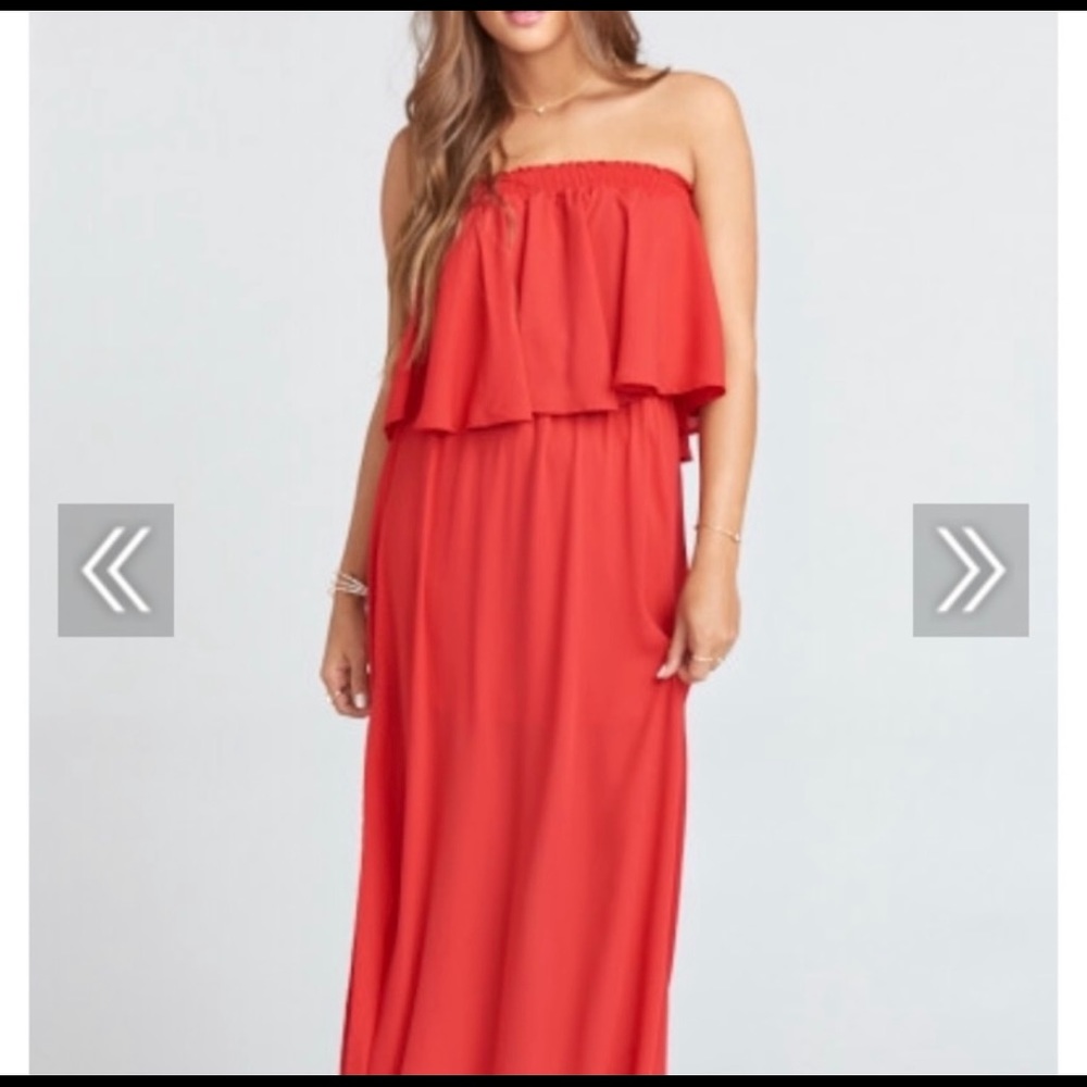Show Me Your Mumu Hacienda Red Dress Size XS